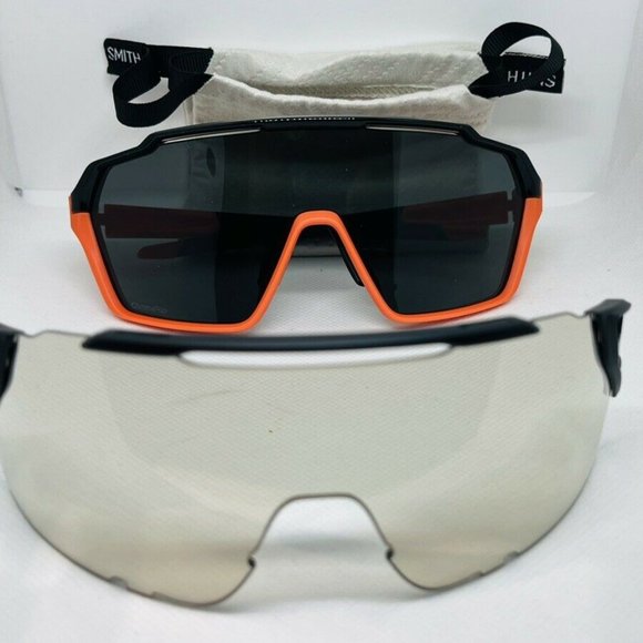Smith SHIFT MAG Black Cinder/Chromapop Black 99/1/125 unisex Sunglasses - Picture 8 of 8